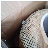 HAND WOVEN HANGING LIGHT