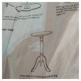 ROUND SIDE TABLE - WHITE