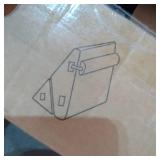 LUNIX MEMORY FOAM 3PCS WEDGE GERD PILLOW , BROWN