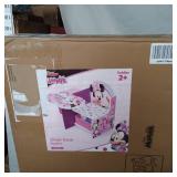 Disney Minnie Mouse Chair Desk with Storage Bin by Delta Children