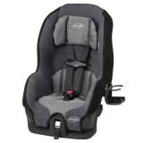 Evenflo Tribute LX Harness Convertible Car Seat, Solid Print Gray