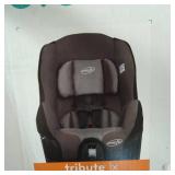 Evenflo Tribute LX Harness Convertible Car Seat, Solid Print Gray