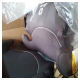 SOLANA 2 PACK , PACK OF 2 BELT POSITIONING BACKLESS BOOSTER SEATS , 40- 120LBS - BLACK