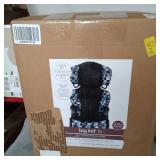 Evenflo Big Kid High Back High-back Booster Car Seat Backless Booster Car Seat, Abstract Boston Blue