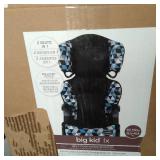 Evenflo Big Kid High Back High-back Booster Car Seat Backless Booster Car Seat, Abstract Boston Blue