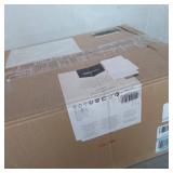 AMAZON BASICS ENAMELED CAST IRON DUTCH 6QT OVEN- GREY