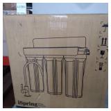 ispring us31 3-stage under sink high capacity tankless drinking water filtration system-includes sediment 2x cto carbon block filters (newest version)