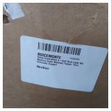 SLEEP INNOVATION 4IN DUAL LAYER GEL MEMORY FOAM MATTRESS TOPPER, TWIN