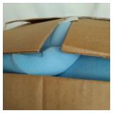 SLEEP INNOVATION 4IN DUAL LAYER GEL MEMORY FOAM MATTRESS TOPPER, TWIN