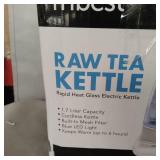 TRIBEST RAW TEA KETTLE RAPID HEAT GKASS ELECTRIC KETTLE