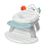 Skip Hop Silver Lining Cloud 2-in-1 Activity Floor Seat in White