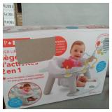 Skip Hop Silver Lining Cloud 2-in-1 Activity Floor Seat in White