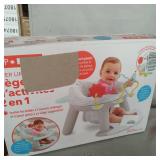 Skip Hop Silver Lining Cloud 2-in-1 Activity Floor Seat in White