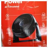 Honeywell TurboForce Air Circulator Electric Floor Fan, HT908, Black