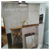 Nine Stars 13.2 Gallon Stainless Steel Sensor Trash Can