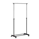 Honey Can Do Height-Adjustable Clothes and Shoe Rack