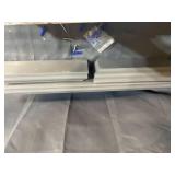 MELANNCO SET OF 3 WOOD SHELVES GREY FINISH