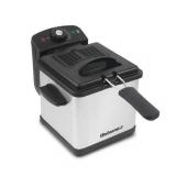 Elite Gourmet - 1.6Qt. Deep Fryer - Stainless Steel