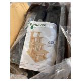 FURHAVEN 4 - STEP STEADY PAWS PET STAIRS IN GRAY