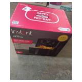 Instant Vortex 4-in-1 Basket Air Fryer with 4 Customizable One-Touch Cooking Programs, Digital Touchscreen, Large Non-Stick Fryer Basket, and 5.7 Quart Capacity, Black