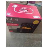 Instant Vortex 4-in-1 Basket Air Fryer with 4 Customizable One-Touch Cooking Programs, Digital Touchscreen, Large Non-Stick Fryer Basket, and 5.7 Quart Capacity, Black