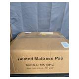 HEATED MATTRESS PAD MODEL : MK-KING SIZE 78 â X 80â