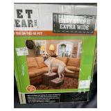 Easy Step II Extra Wide Pet Stairs - Chocolate