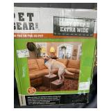Easy Step II Extra Wide Pet Stairs - Chocolate