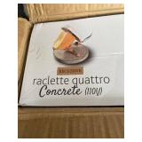 EXCLUSIVE RACLETTE QUATTRO CONCRETE