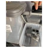 IRIS Airtight Pet Food Container Combo - Dark Gray - 3pc