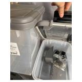 IRIS Airtight Pet Food Container Combo - Dark Gray - 3pc