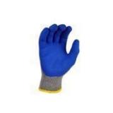 G & F Work Gloves - Rubber Latex Coated - Leather - For Welding and Mechanic Work - 12-Pairs (Men), Small