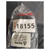 G & F Work Gloves - Rubber Latex Coated - Leather - For Welding and Mechanic Work - 12-Pairs (Men), Small