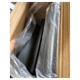 RockJam KB100 Adjustable Padded Keyboard Bench, X-Style, Black