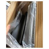 RockJam KB100 Adjustable Padded Keyboard Bench, X-Style, Black