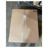 CLEAR BLUE STORAGE CONTAINER WITH LID