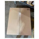 CLEAR BLUE STORAGE CONTAINER WITH LID