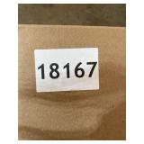 CLEAR BLUE STORAGE CONTAINER WITH LID