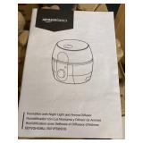 AMAZON BASICS HUMIDIFIER , NIGHT LIGHT AND AROMA DIFFUSER