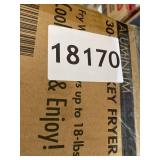 Bayou Classic 30 Quart Aluminum Whole Turkey Fryer Stockpot with Accessories