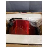 Elite Gourmet - 8.5Qt. Stainless Steel Slow Cooker - Red