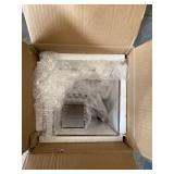 BEC TEL 2 GALLON SQUARE CLEAR ACRYLIC BEVERAGE DISPENSER