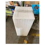 BEC TEL 2 GALLON SQUARE CLEAR ACRYLIC BEVERAGE DISPENSER