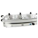 Elite Platinum EWM-9933 Triple Deluxe Buffet Server