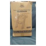 BLUESNAIL POTTY TRAINING PADDED TIOLET SEAT WITH STEP STOOL LADDER (X002MZE5UQR)