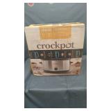 Crock-pot Oval Manual Slow Cooker, 8 quart, Stainless Steel (SCV800-S)