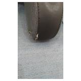 YLG WIDE PLUS BIKE SEAT FITS 14.2Ã12.2" ( X002PHD4G9) BLACK/ CHARCOAL COLOR ( SLIGHT RIPE IN SEAT SEE PICTURE)