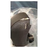 YLG WIDE PLUS BIKE SEAT FITS 14.2Ã12.2" ( X002PHD4G9) BLACK/ CHARCOAL COLOR ( SLIGHT RIPE IN SEAT SEE PICTURE)