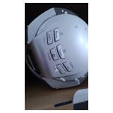 Comfort Zone 1500-Watt Ceramic Oscillating Digital Tower Heater with Remote, Silver