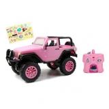Girlmazing 1:16 Big Foot Jeep RC Remote Control Car 2.4 GHz Pink Radio Control Cars